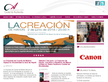 Tablet Screenshot of fundacionciudaddealcobendas.org
